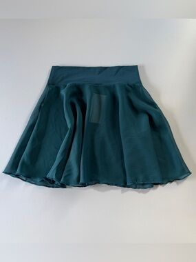 Classic Teal Circle Skater Skirt